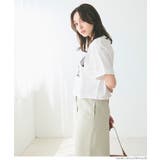 クロップド丈ロールアッププリントTシャツ レディース | coca | 詳細画像8