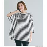 OE天竺5部袖ビッグTシャツ レディース | coca | 詳細画像9