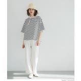 OE天竺5部袖ビッグTシャツ レディース | coca | 詳細画像10