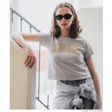 OE天竺コンパクトロゴプリントTシャツ レディース | coca | 詳細画像12 