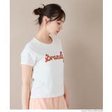 OE天竺コンパクトロゴプリントTシャツ レディース | coca | 詳細画像7 