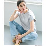フレンチスリーブロゴTシャツ レディース | coca | 詳細画像13