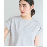 ［C］ | フレンチスリーブロゴTシャツ レディース | coca
