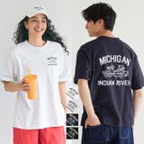 イラストプリントTシャツ メンズ レディース | coca | 詳細画像1 