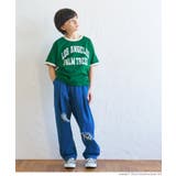 カレッジプリントリンガーTシャツ キッズ | coca | 詳細画像10