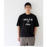 ［Black］ | キャラプリントTシャツ メンズ | coca