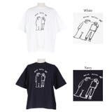 ベアプリントTシャツ メンズ レディース | coca | 詳細画像2