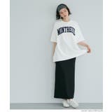 ヘビーウェイトワッペンビッグトップス レディース | coca | 詳細画像9