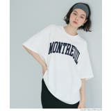 ［White］ | ヘビーウェイトワッペンビッグトップス レディース | coca