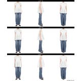 シンプルなのに、ちゃんと華やか。クルーネックドッキングギャザートップス | coca | 詳細画像25 