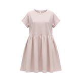 シンプルなのに、ちゃんと華やか。クルーネックドッキングギャザートップス | coca | 詳細画像3 