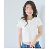 リブヘンリーネックTシャツ | coca | 詳細画像9 