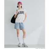 フレンチスリーブロゴプリントTシャツ | coca | 詳細画像11