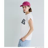 フレンチスリーブロゴプリントTシャツ | coca | 詳細画像12