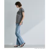 フレンチスリーブロゴプリントTシャツ | coca | 詳細画像16