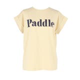 フレンチスリーブロゴプリントTシャツ | coca | 詳細画像4