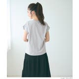 フレンチスリーブロゴTシャツ レディース | coca | 詳細画像11