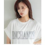 ［C］ | フレンチスリーブロゴTシャツ レディース | coca