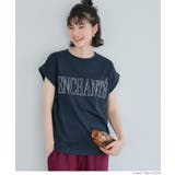 ［D］ | フレンチスリーブロゴTシャツ レディース | coca