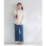 フレンチスリーブロゴTシャツ レディース | coca | 詳細画像7