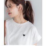 ［A］ | フレンチスリーブロゴTシャツ レディース | coca