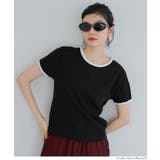 ［Black］ | スムースコンパクトリンガーTシャツ レディース | coca