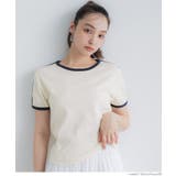 ［Ivory］ | スムースコンパクトリンガーTシャツ レディース | coca