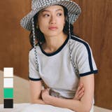 スムースコンパクトリンガーTシャツ レディース | coca | 詳細画像1
