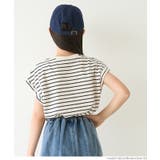 親子お揃いレギュラーウェイトロールアップロゴTシャツ キッズ | coca | 詳細画像12