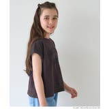 親子お揃いレギュラーウェイトロールアップロゴTシャツ キッズ | coca | 詳細画像15