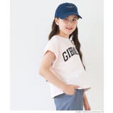 ［Lt.pink］ | 【新色追加】親子お揃いレギュラーウェイトロールアップロゴTシャツ | coca