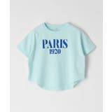 親子お揃いテールカットロゴTシャツ キッズ | coca | 詳細画像3