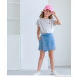親子お揃いフレンチスリーブロゴTシャツ キッズ | coca | 詳細画像6