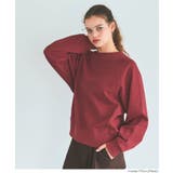 ［Red］ | ヘビーウェイト裏毛ラグランスリーブスウェット | coca