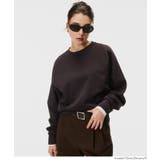 ［Brown］ | ヘビーウェイト裏毛ラグランスリーブスウェット | coca