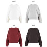 ヘビーウェイト裏毛ラグランスリーブスウェット | coca | 詳細画像28 