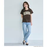 秋コーデにぴったりなサイドスリットプリントTシャツ | coca | 詳細画像12 