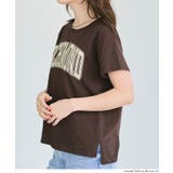 秋コーデにぴったりなサイドスリットプリントTシャツ | coca | 詳細画像13 