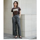 秋コーデにぴったりなサイドスリットプリントTシャツ | coca | 詳細画像14 