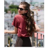 秋コーデにぴったりなサイドスリットプリントTシャツ | coca | 詳細画像23 