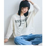 リラクシーなシルエットとロゴデザインが映えるドルマンロゴTシャツ | coca | 詳細画像11 
