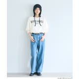 リラクシーなシルエットとロゴデザインが映えるドルマンロゴTシャツ | coca | 詳細画像12 