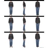 リラクシーなシルエットとロゴデザインが映えるドルマンロゴTシャツ | coca | 詳細画像20 