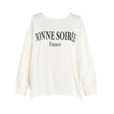 リラクシーなシルエットとロゴデザインが映えるドルマンロゴTシャツ | coca | 詳細画像2 