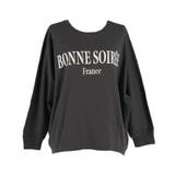 リラクシーなシルエットとロゴデザインが映えるドルマンロゴTシャツ | coca | 詳細画像3 