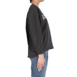 リラクシーなシルエットとロゴデザインが映えるドルマンロゴTシャツ | coca | 詳細画像5 