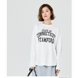 大人カジュアルを楽しめるビッグロゴロンT | coca | 詳細画像6 