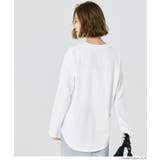 大人カジュアルを楽しめるビッグロゴロンT | coca | 詳細画像8 