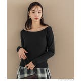 テレコリブオフショルダートップス | coca | 詳細画像13