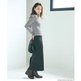 滑らかな肌触りと美シルエットが魅力のスムースラグランオフショルダートップス | coca | 詳細画像25 